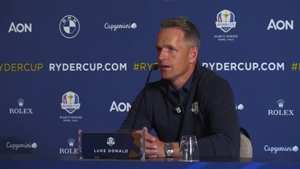 Ryder Cup - Donald : "Ce sera très difficile, nous serons les outsiders"