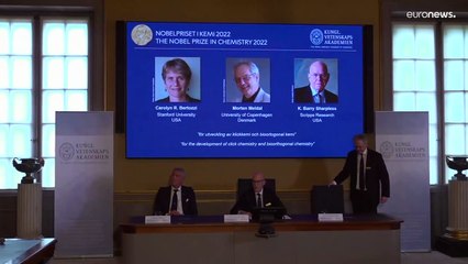 El Nobel premia a los científicos de "la química del clic" por hacer fácil lo difícil