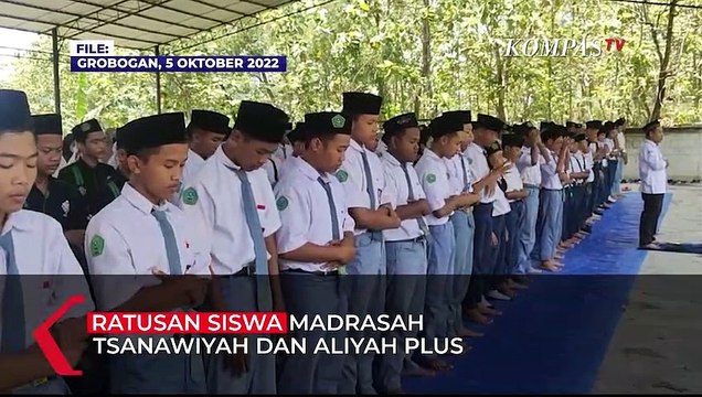 Ratusan Siswa di Grobogan Doakan Korban Tragedi Kanjuruhan, Salat Gaib hingga Hatam Al-Quran