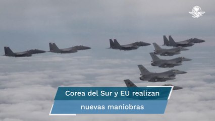 Corea del Sur, Japón y EU muestran músculo en respuesta al misil norcoreano