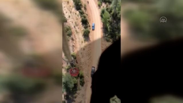 Seydikemer'de orman yangını