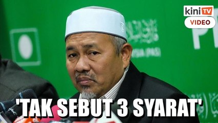 'Kenyataan rasmi Umno tak sebut tiga syarat pada PAS'