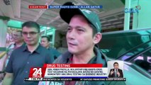Sen. Robin Padilla, boluntaryong nagpa-drug test kasunod ng panukalang batas na gawing mandatory ang drug testing sa showbiz industry | 24 Oras