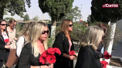 Último adiós a Jesús Quintero en San Juan del Puerto (Huelva)