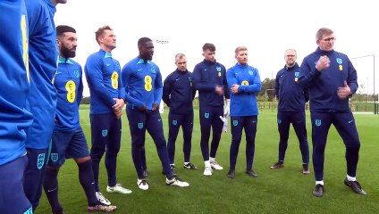 Prince William visits St George's Park on anniversary