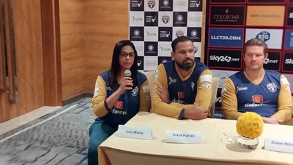 लीजेंड्स लीग फाइनल से पहले एलएनजी भीलवाड़ा ग्रुप की प्रेसिडेंट इंदू मेहता ने टीम का बढ़ाया हौसला