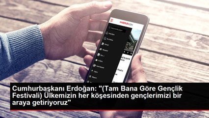 Cumhurbaşkanı Erdoğan: "Bizim hangi kökene, meşrebe, mezhebe, siyasi görüşe sahip olursa olsun kaybedecek tek bir gencimiz dahi yoktur"