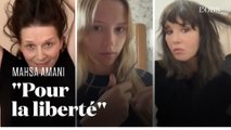 En soutien aux Iraniennes, des artistes françaises de premier plan se coupent les cheveux