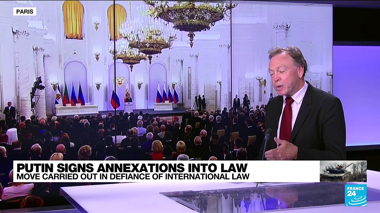 Kremlin says annexation and retreat 'not a contradiction' amid Ukrainian successes