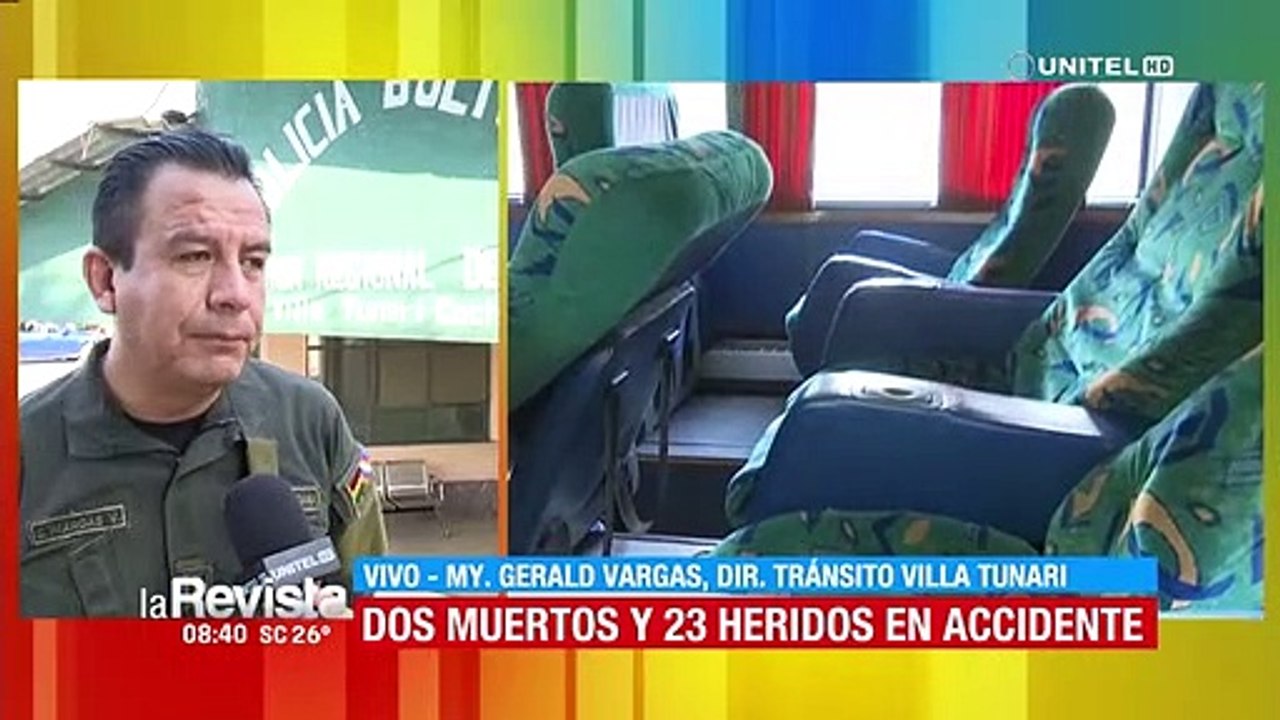 Accidente El Sillar: Procesarán por conducción peligrosa al chofer del bus, conductor del camión no portaba su licencia