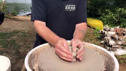 We Tried Pottery Once #woodworking #pottery