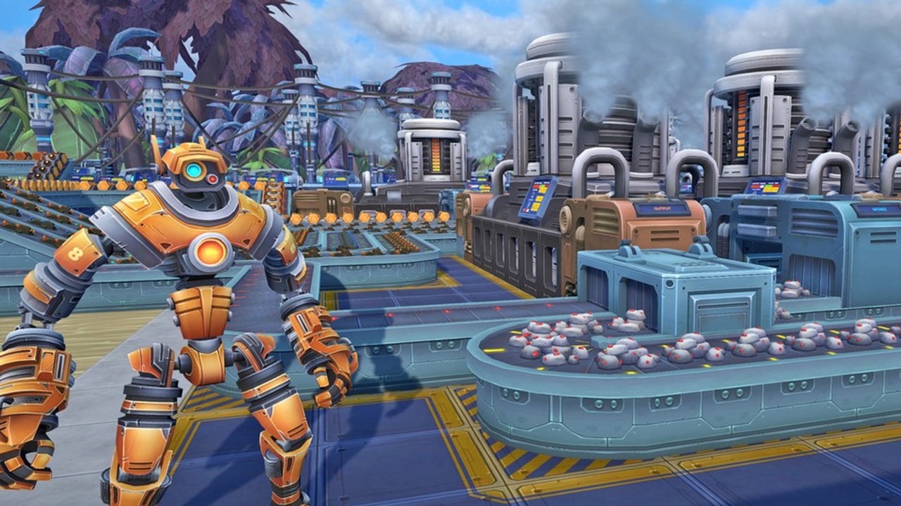 Aufbau mit Fließbändern: Wer Foundry sieht, muss sofort an Satisfactory denken