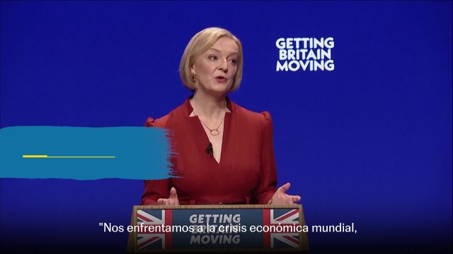 Liz Truss promete al Partido Conservador dirigir el Reino Unido incluso en los días de tormenta