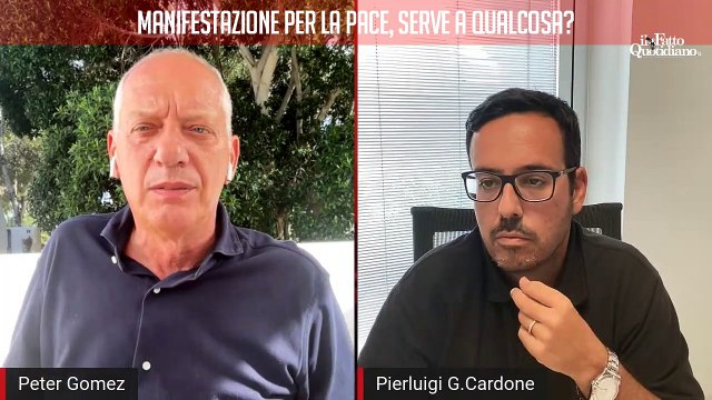 Conte propone una manifestazione per la pace, serve a qualcosa? Segui la diretta con Peter Gomez