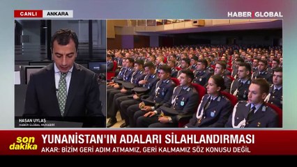 Bakan Akar'dan Yunanistan'a tepki: Bir milimetre geri adım atmak yok