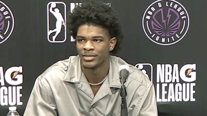 Scoot Henderson Media Availability vs Metropolitans 92