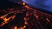 Epic drone footage captures stunning close-up volcano eruption in Iceland