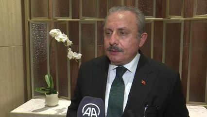TBMM Başkanı Şentop gazetecilerin sorularını yanıtladı
