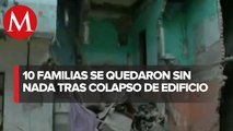 Desalojan a familias por colapso de techo en la alcaldía Cuauhtémoc
