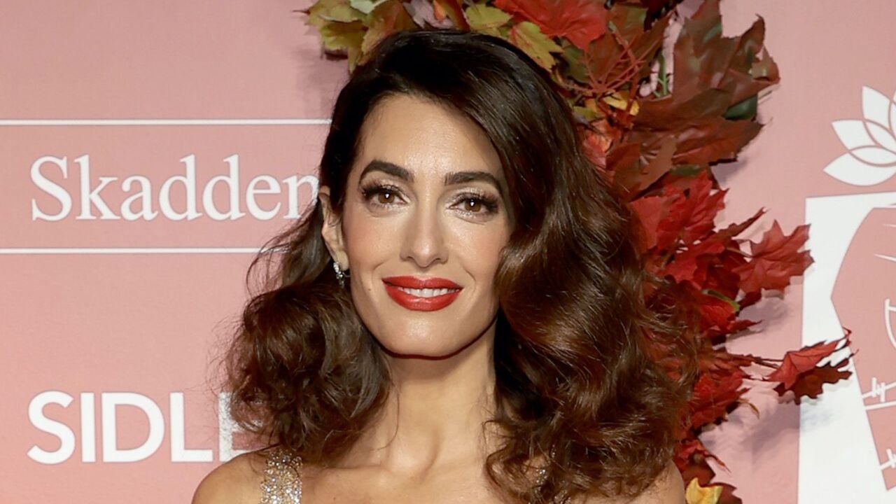 Amal Clooney Was Quite Literally Dripping in Gl...