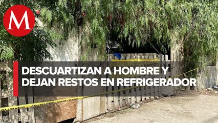 Mujer encuentra restos de amigo en refrigerador en Tijuana