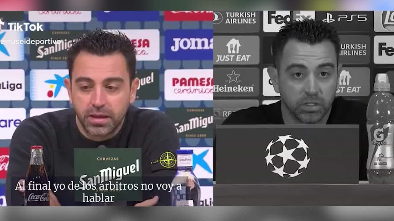La hemeroteca le da un zasca a Xavi