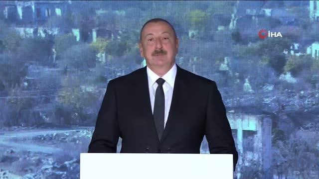 Azerbaycan Cumhurbaşkanı Aliyev: Azerbaycan düşmanlığı, nefreti sona erdirmek ve yeni bir barış sayfası açmak istiyor Laçın Uluslararası...