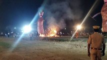Ravana combustion at two places face to face in Hanumangarh Junction
