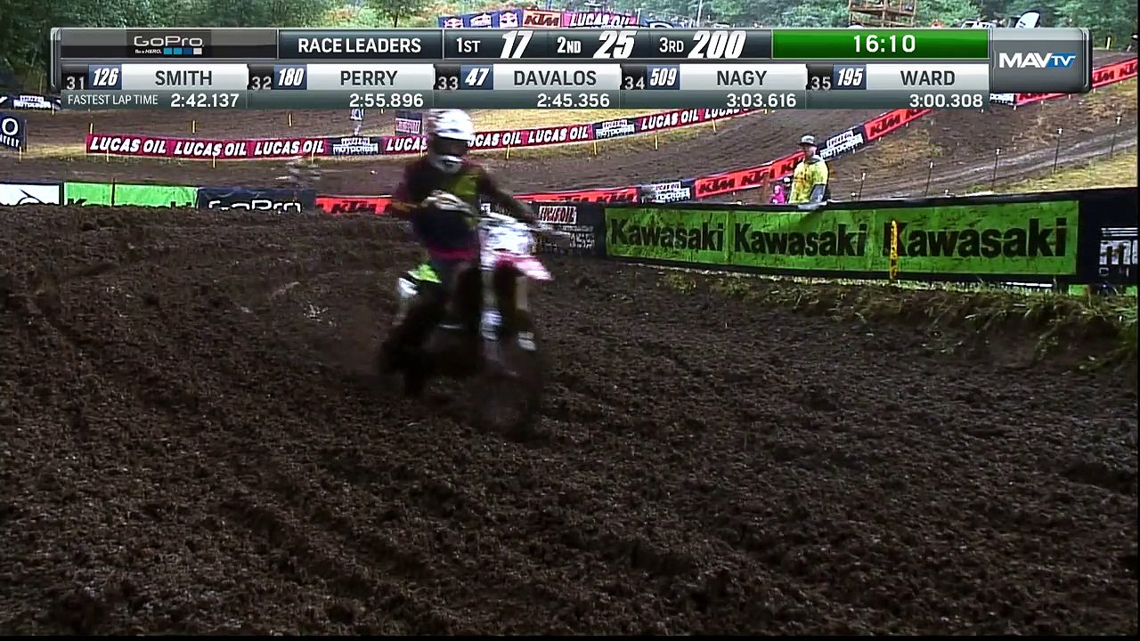 2015 Pro Motocross Round 9 - Washougal - 250 Moto 1