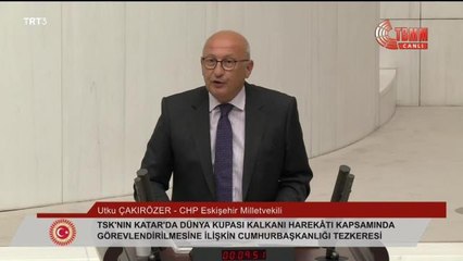 Van haberi! Utku Çakırözer'den 'Katar Tezkeresi'ne Tepki: "Sizin 'Stratejik'ten Anladığınız, İki Ülke Arasındaki İlişki Değil. Katar ile Saray Arasındaki İlişki...