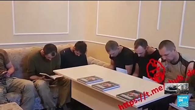 FRANCE 24 report: Ukrainian soldiers who fought to retake Lyman held as prisoners of war