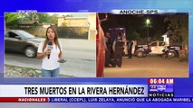 Tres víctimas deja masacre en la #RiveraHernández #MóvildeEmergenciaSPS