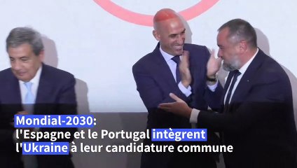 Mondial-2030: L'Ukraine candidate aux côtés de l'Espagne et du Portugal