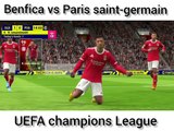 Benfica vs PSG UEFA champions League 2022.