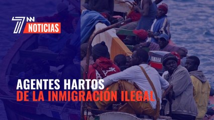 Los agentes, hartos de la violencia de la inmigración ilegal