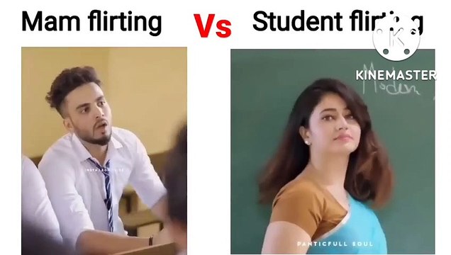 Mam flirting vs students flirting #memes
