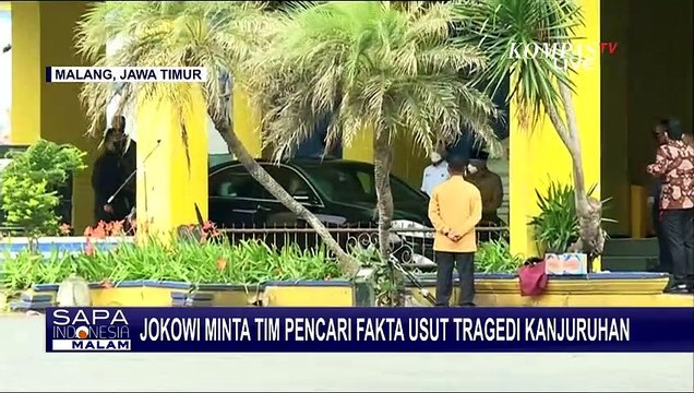 Pasca Tragedi Kemanusiaan di Malang, Jokowi Kunjungi Stadion Kanjuruhan