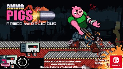 Ammo Pigs Armed & Delicious | Nintendo Switch Official Announcement Trailer