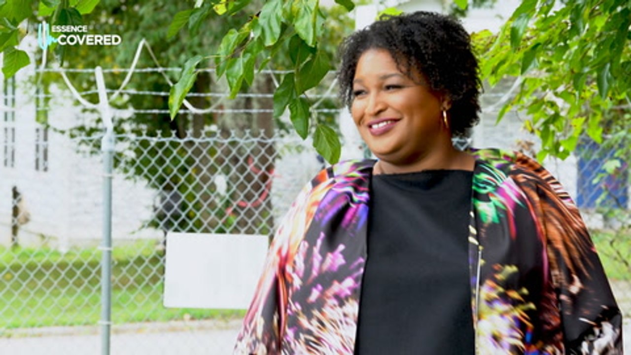 Watch | Stacey Abrams Behind The Scenes For Her Essence Uncovered Photo