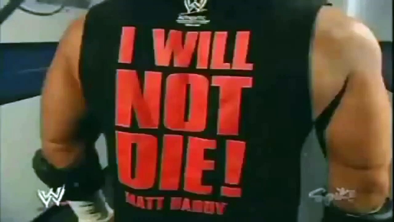 Matt hardy tell LIta that he going to take Edge to hell with him.