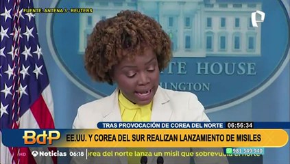 Estados Unidos y Corea del Sur responden a Norcorea de Kim Jong-un con lanzamiento de misiles