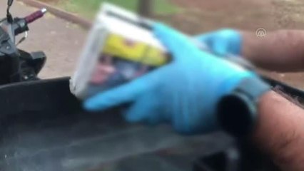 GAZİANTEP - 1200 paket gümrük kaçağı sigara ele geçirildi