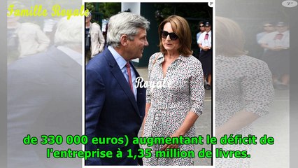 Kate Middleton : Ses parents Carole et Michael ruinés ? Ils ont perdu une grosse somme d'argent...