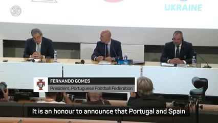 Download Video: Ukraine joins Spain and Portugal's bid to host 2030 FIFA World Cup