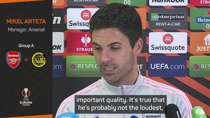'When Odegaard talks, everybody listens' - Arteta