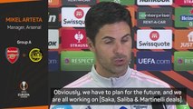 Arteta hints Saka, Saliba, Martinelli deals are in the works