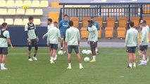 El Villarreal se entrena pensando en el partido de Conference ante el Austria de Viena