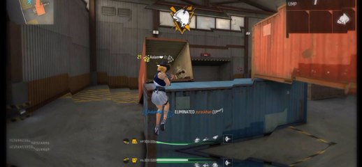 Free fire lone wolf mode full gameplay 1vs1