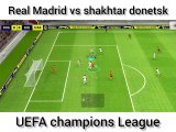 Real Madrid vs Shakhtar Donetsk UEFA champions League 2022.