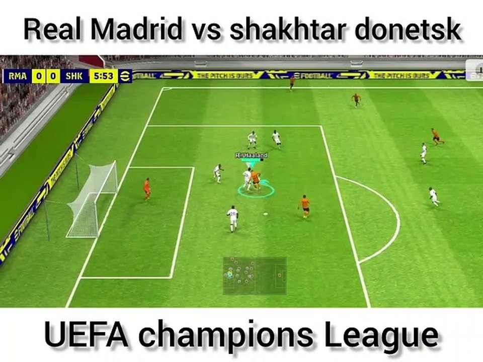 Real Madrid vs Shakhtar Donetsk UEFA champions League 2022.